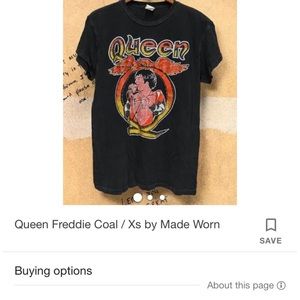 Made worn Queen Tee